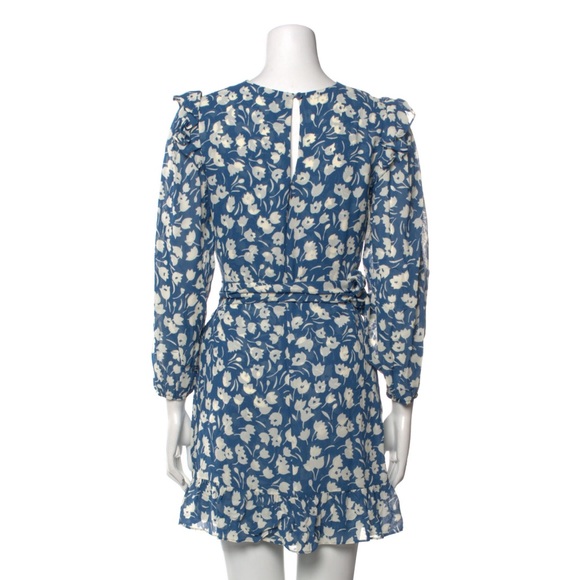 Blue Floral Reformation dress - Picture 3 of 4